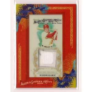  2010 Topps Allen and Ginter Ivan Rodriguez Game Used 