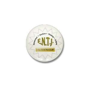  ENTJ Character Mini Button by  Patio, Lawn 