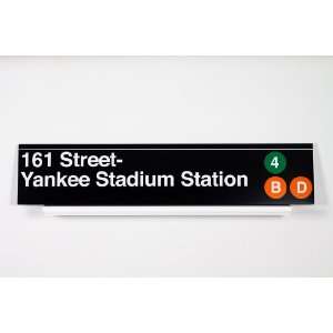  161 Street   Yankee Stadium Station Reproduction NYC 