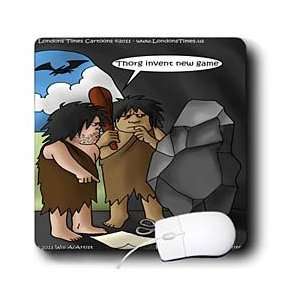   Gen. 2 Prehistoric   Caveman Invents Game   Mouse Pads Electronics