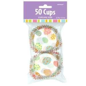    Lets Party By Amscan Easter Dots Cupcake Cups 