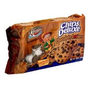 Keebler Chips Deluxe Cookies, Chocolate Lovers, 15 oz (Pack 6)  