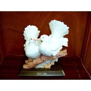   Made Love Birds Statue Figurine By Auro Belcari