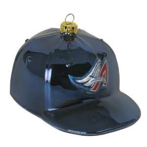 BSS   Los Angeles Angels MLB Glass Baseball Cap Ornament 