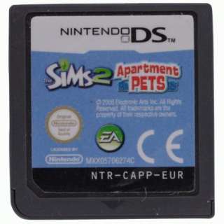The Sims 2 Apartment Pets For ndsl ndsi game 014633191011  
