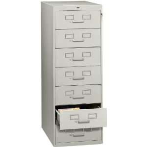  7 Drawer Card File by Tennsco