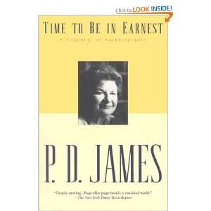  Time to be in Earnest P. D. James Books