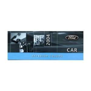  2004 FORD CAR Paint Chips [eb7594N] Automotive