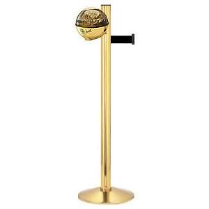  Post Mounted Instant Hand Sanitizer with Gold Mid 
