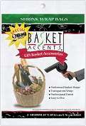 Product Image. Title Basket Accents Shrink Wrap Bags Medium 24X30 2 