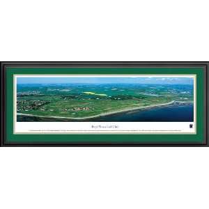 Golf Courses   Royal Troon Golf Club   Framed Panoramic Photo  
