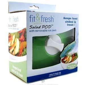  Fit & Fresh   Salad POD with Removable Ice Pack Health 