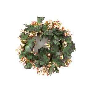  Pink berry twig wreath   Case of 12