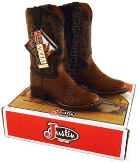 NEW Justin Womens AQHA Foundation Boots Size 8 B L4856  