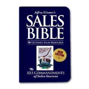    The Ultimate Sales Resource [JEFFREY GITOMERS SALES BIBLES] Books