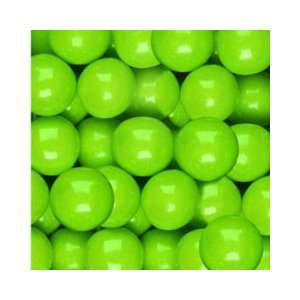 Bubble Gum Balls   Green Apple, 1 Inch, 5 lb bag  Grocery 