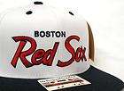 American Needle Boston Red Sox Snapback Cap Hat OLD SCH