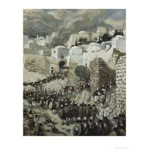  The Taking of Jericho Giclee Poster Print by James Tissot 