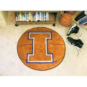  University of Illinois   Basketball Mat