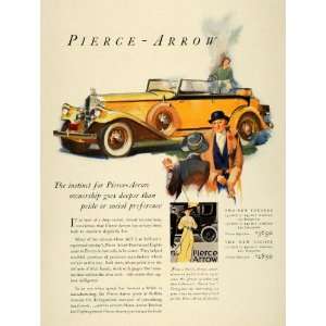  1932 Ad Pierce Arrow Motorcars Twelves Art Paul Gerding 
