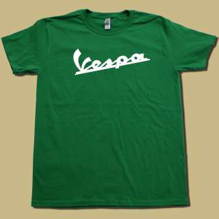 This trendy VESPA t shirt is professionally and artistically printed 