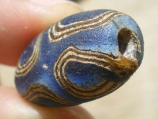 Old Islamic Blue Phoenician Trade Bead  XVth (Egypt)  