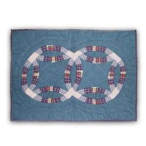  Blue Binding Circle, Pillow Cover 27 X 21 In.