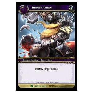    Sunder Armor   Heroes of Azeroth   Uncommon [Toy] Toys & Games