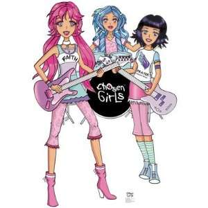  Chosen Girls Band Cardboard Stand Up Toys & Games