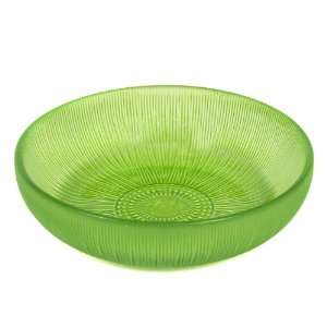  Glass Tapas Dish   Lime; Hand made Recycled Glassware, Made in Spain 