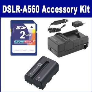  Sony Alpha DSLR A560 Digital Camera Accessory Kit includes SDM 101 
