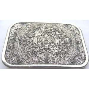 Aztec Calendar Belt Buckle