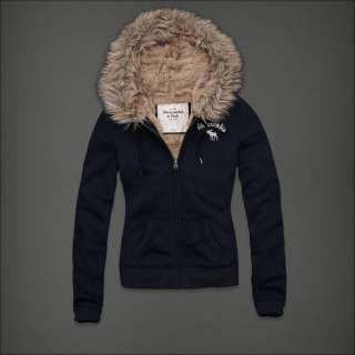 NWT Abercrombie & Fitch Arielle Hoodie Jacket Size M $ 160  