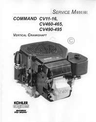 Kohler Command CV11 CV12.5 CV13 CV14 Ver Service Manual  