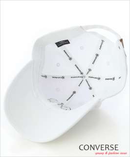 BN Converse Classic Ball Cap Hat (1111U332405) White  