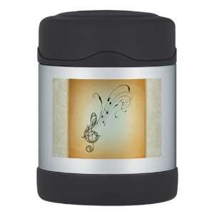  Thermos Food Jar Treble Clef Music Notes 