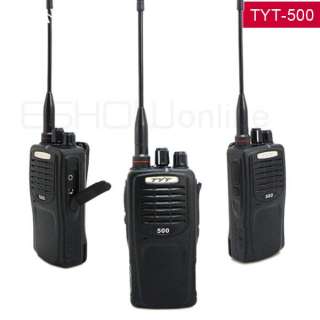   Walkie Talkie UHF 7W 16CH Two Way Radio TYT 500 Business Police  