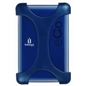  Iomega 500GB Midnight Blue eGo Compact Portable Hard Drive 
