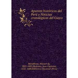   de, 1805 1885,Medrano, Juan Espinosa, 1632 1688,Biblioteca Nacional