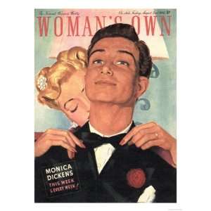  Womans Own, Tuxedos Dressing Getting Dressed Magazine, UK 