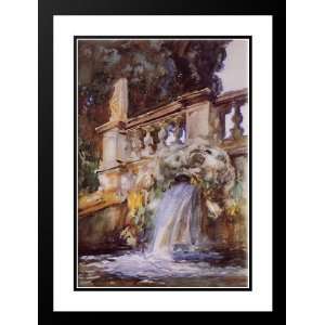  Sargent, John Singer 28x38 Framed and Double Matted Villa 