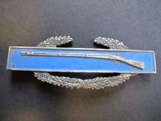   STERLING WWII Combat Infantryman Badge Insignia PIN Army AWARD Rifle