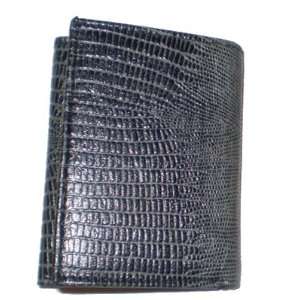  Wallet Leather Trifold Snake Brown 