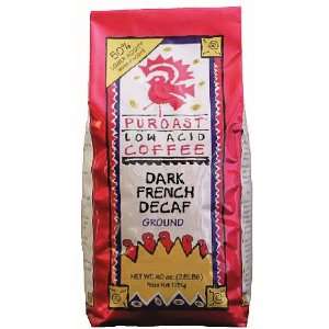   Low Acid French Roast Natural Decaf Grind Drip Grind, 2.5 Pound Bags