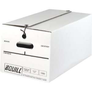  Quill Brand String and Button Storage Boxes Letter Size 