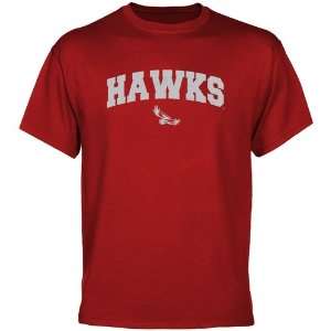  Saint Josephs Hawks Cardinal Logo Arch T shirt Sports 