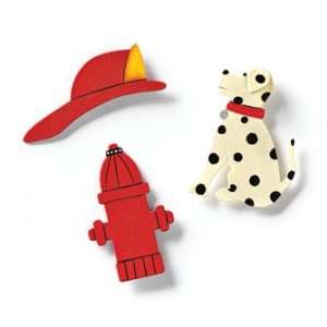  Demdaco Embellish Your Story 17472 Fire House Magnets 