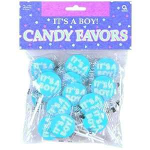 Its a Boy Baby Shower Lollipops (25 pc) Grocery & Gourmet Food