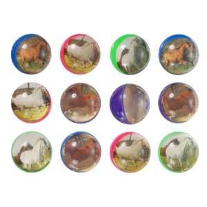  Gift Corral Picture Horse Balls 12Pk