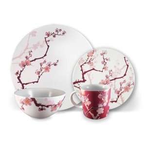  Ink Dish Cherry Ink Place Setting for 1 